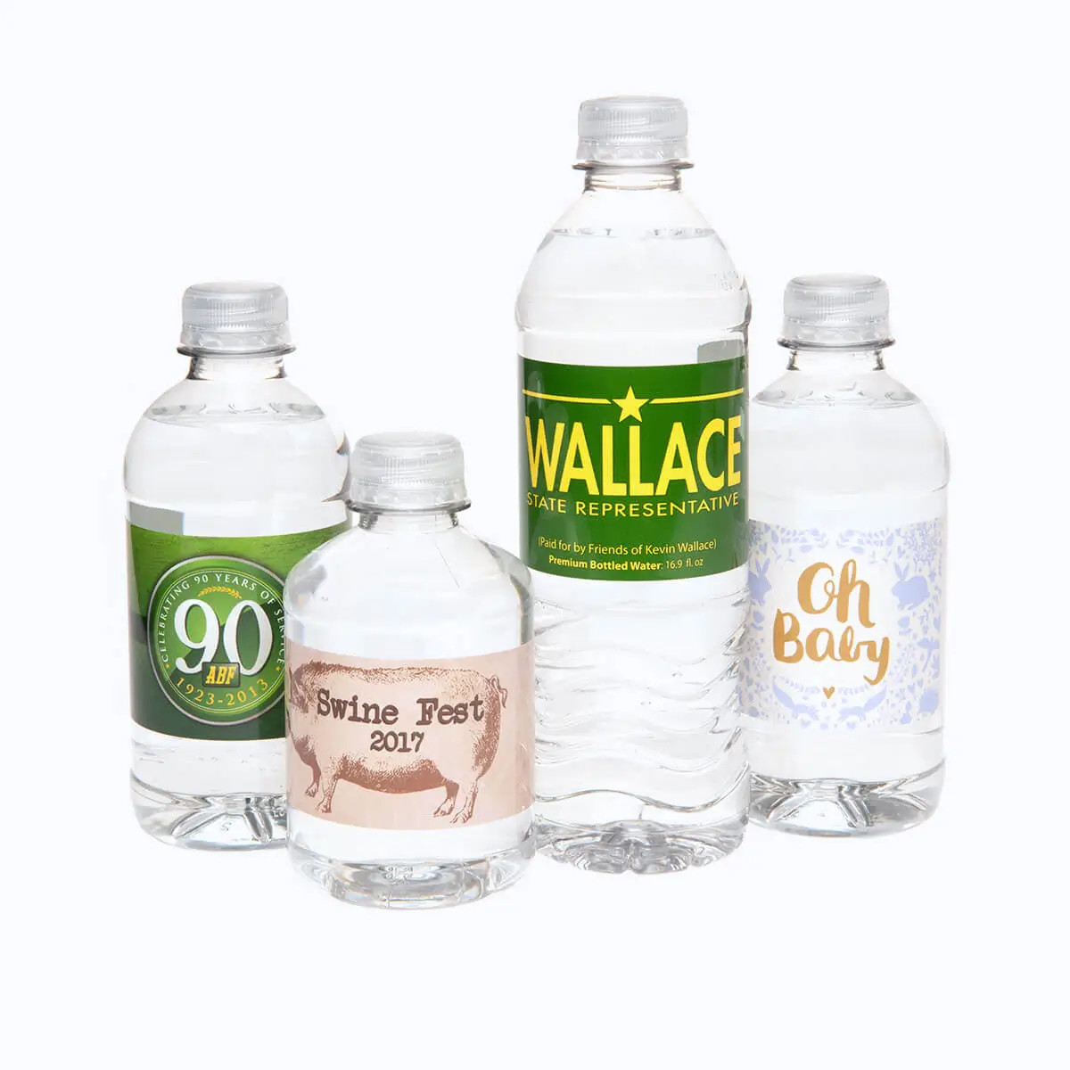 8oz. Small Custom Bottled Waters - BottleYourBrand